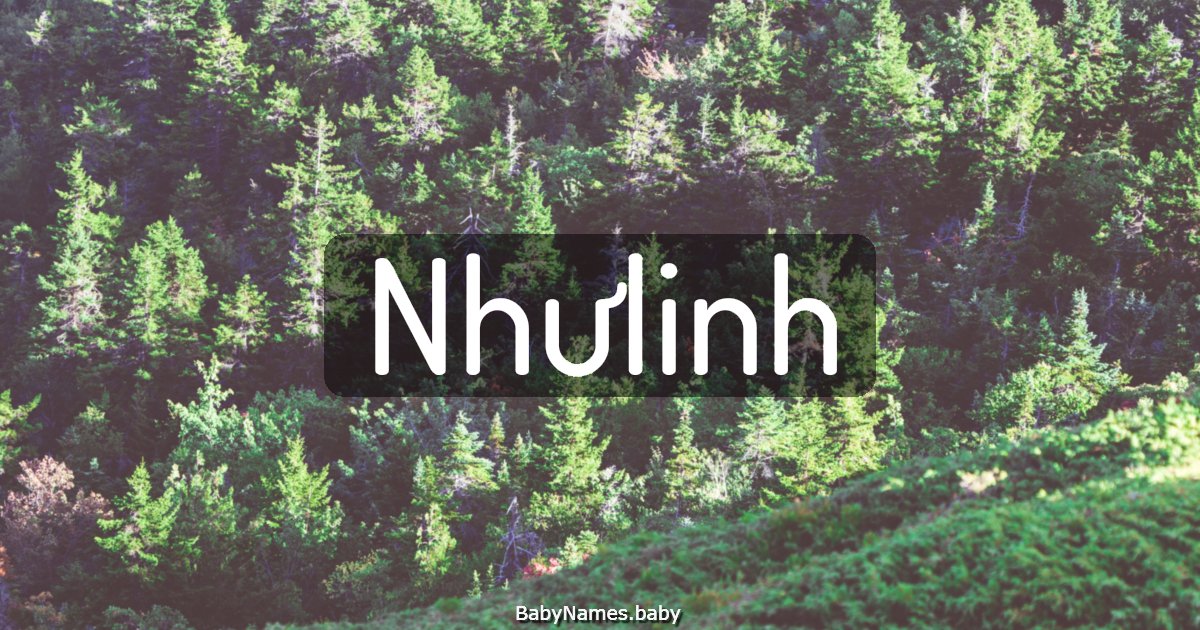 Nhưlinh