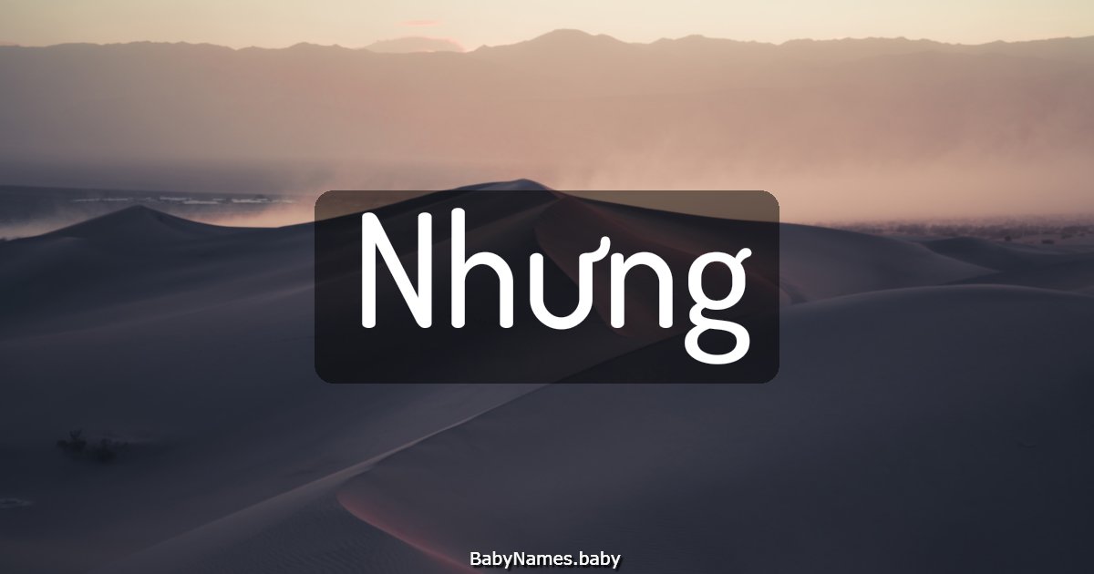 Nhưng