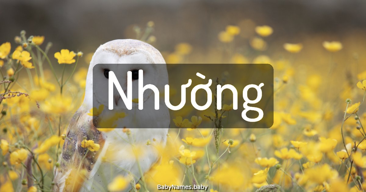 Nhường
