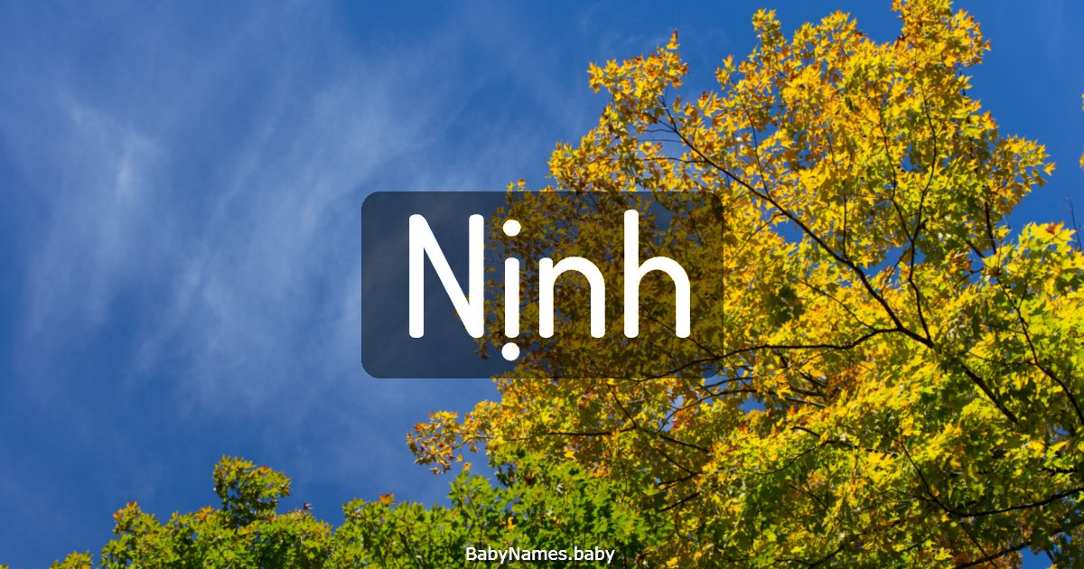 Nịnh