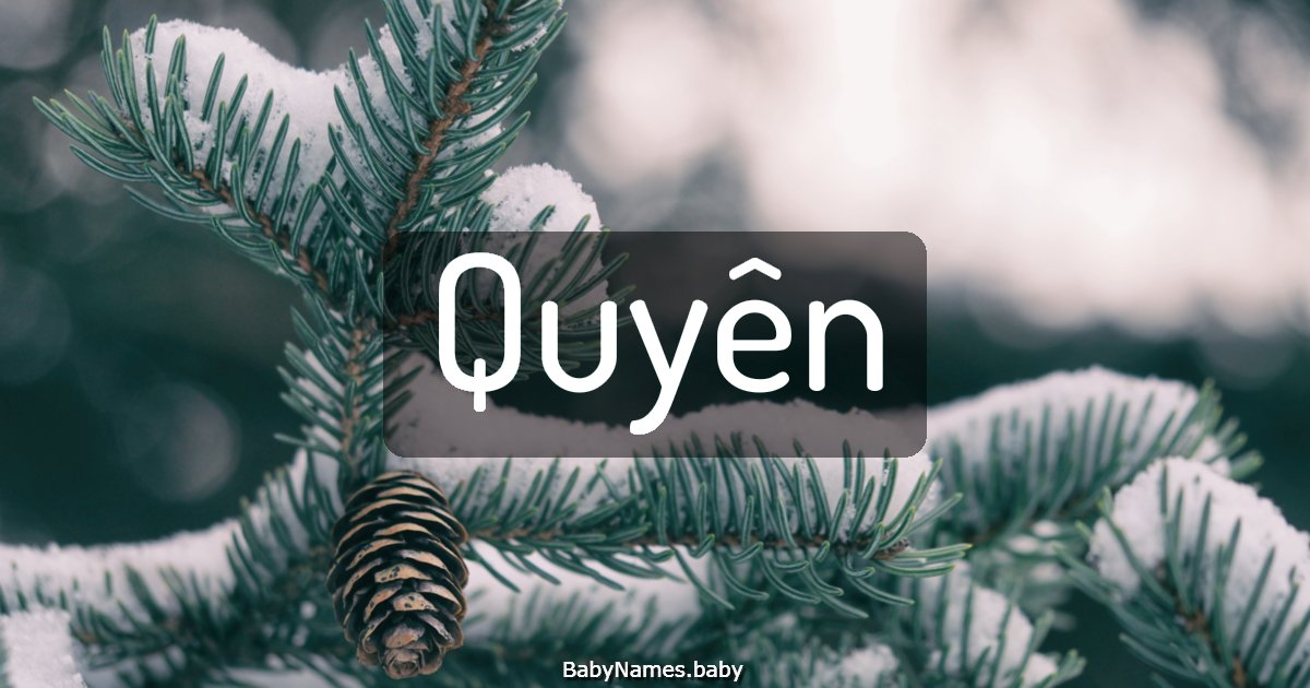 Quyên