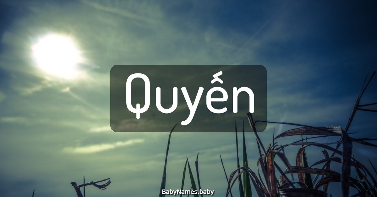 Quyến