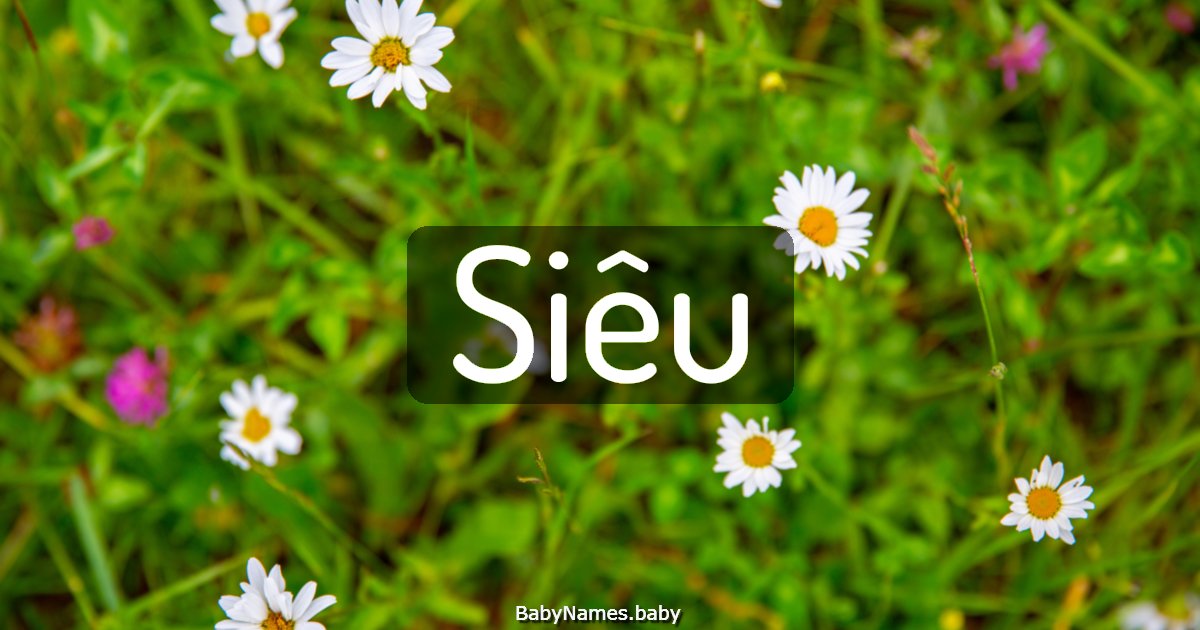 Siêu