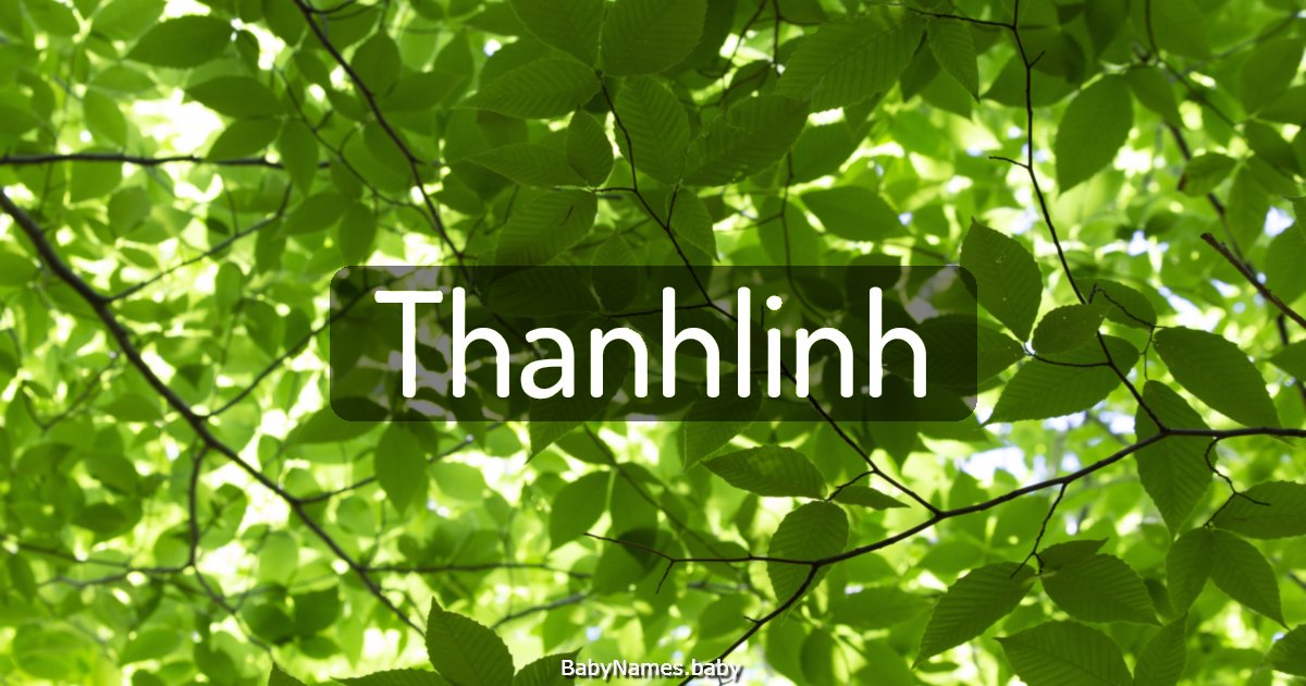 Thanhlinh