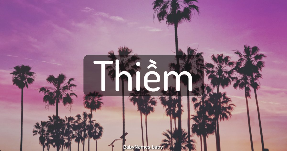 Thiềm