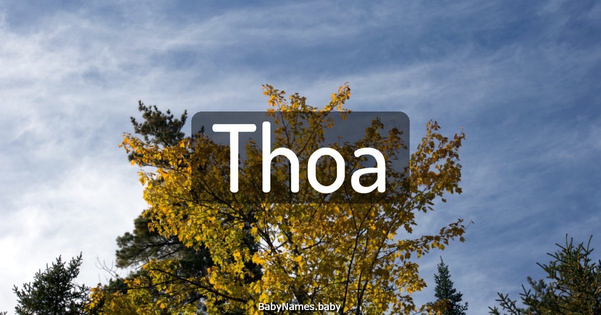 Thoa