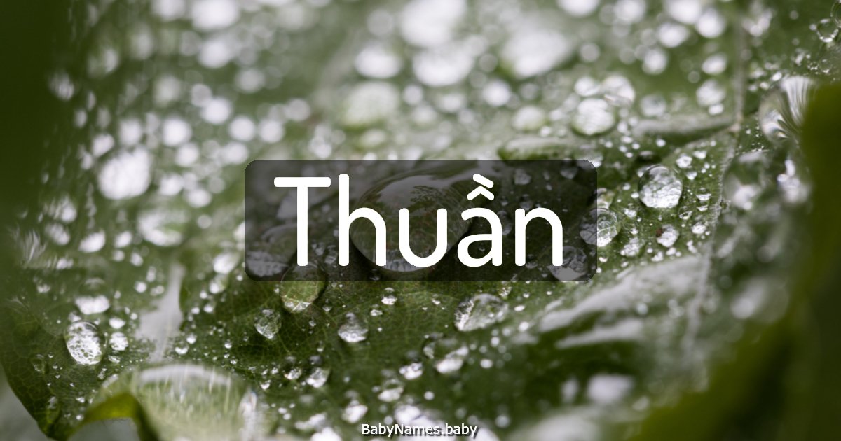 Thuần