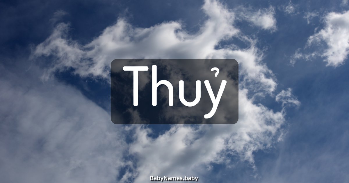 Thuỷ