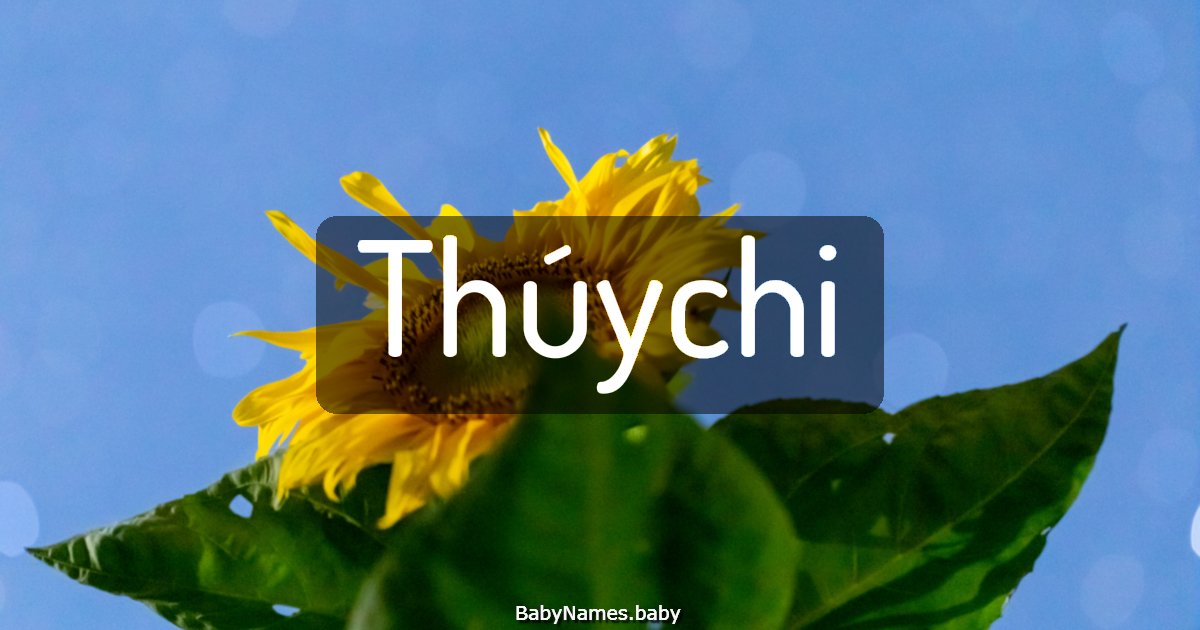 Thúychi
