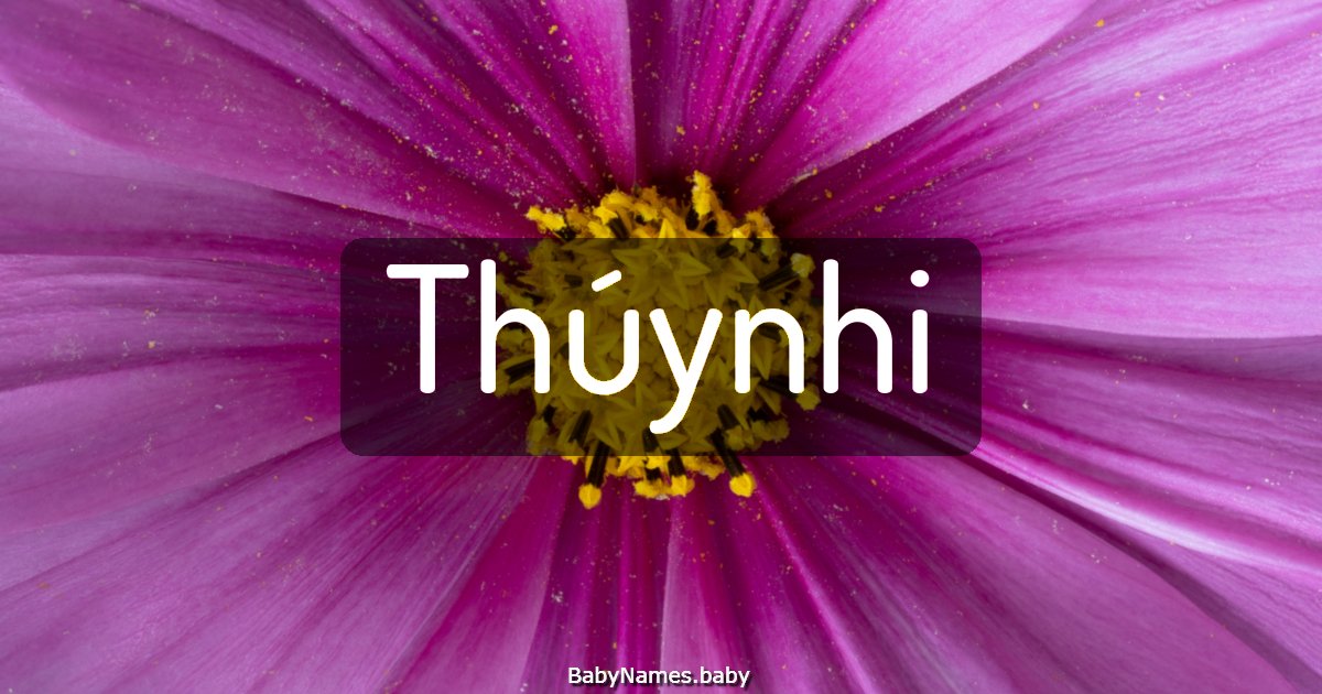Thúynhi