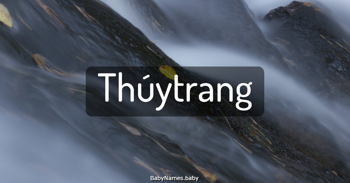 Thúytrang