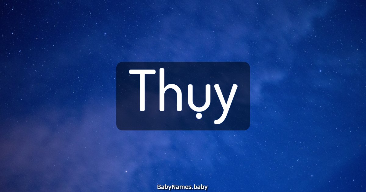 Thụy