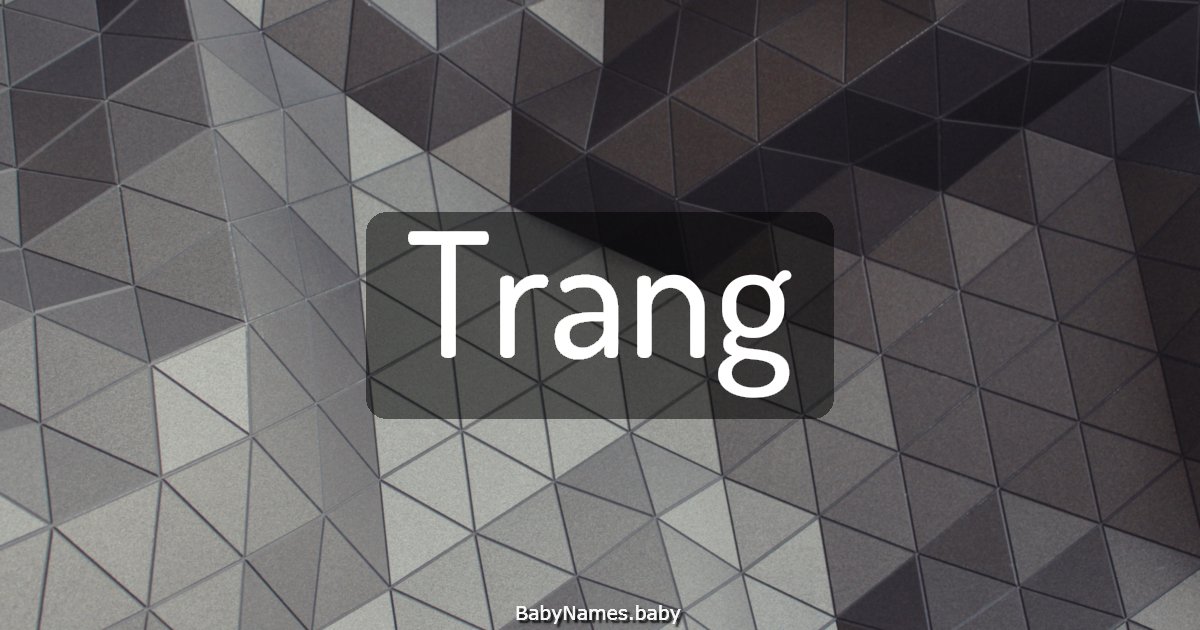 Trang