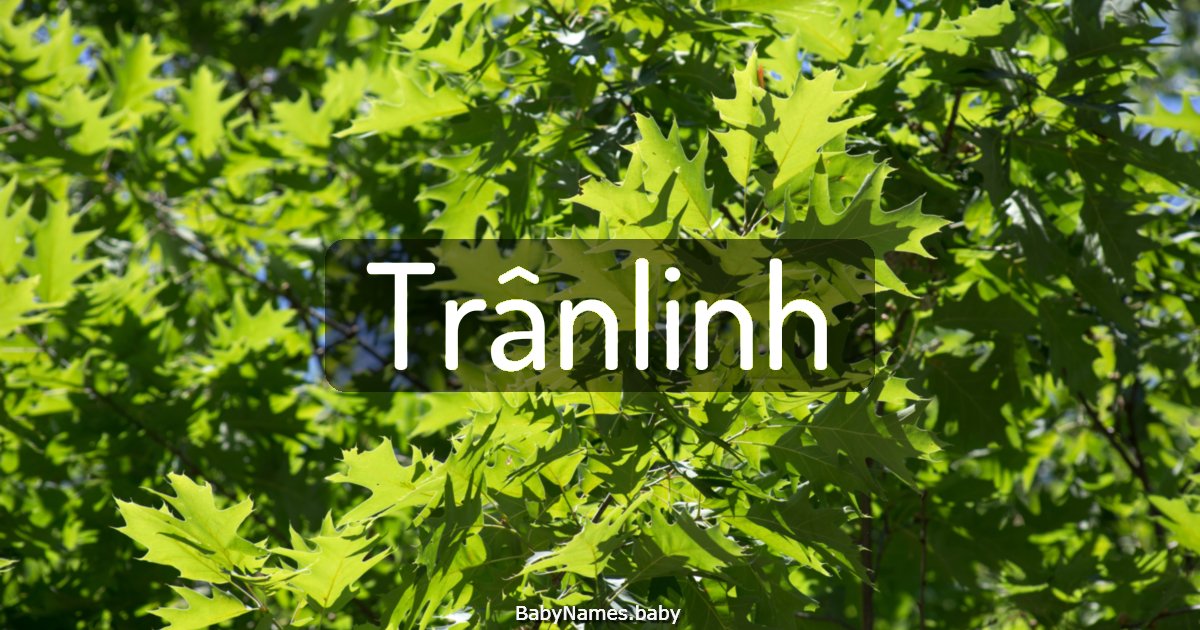 Trânlinh