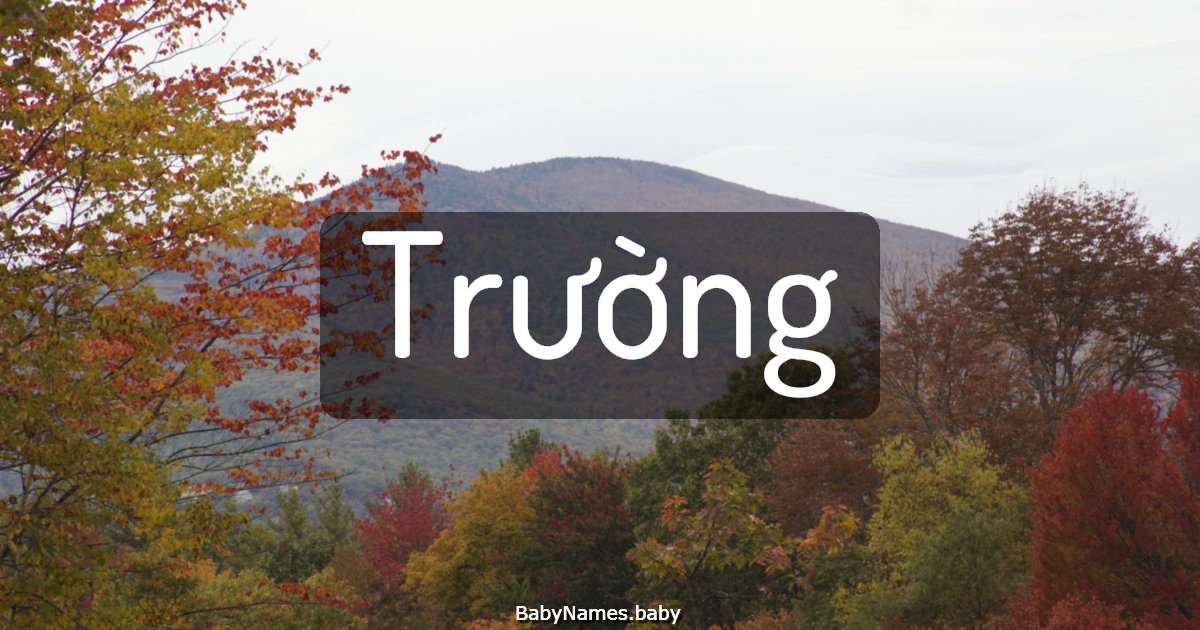 Trường