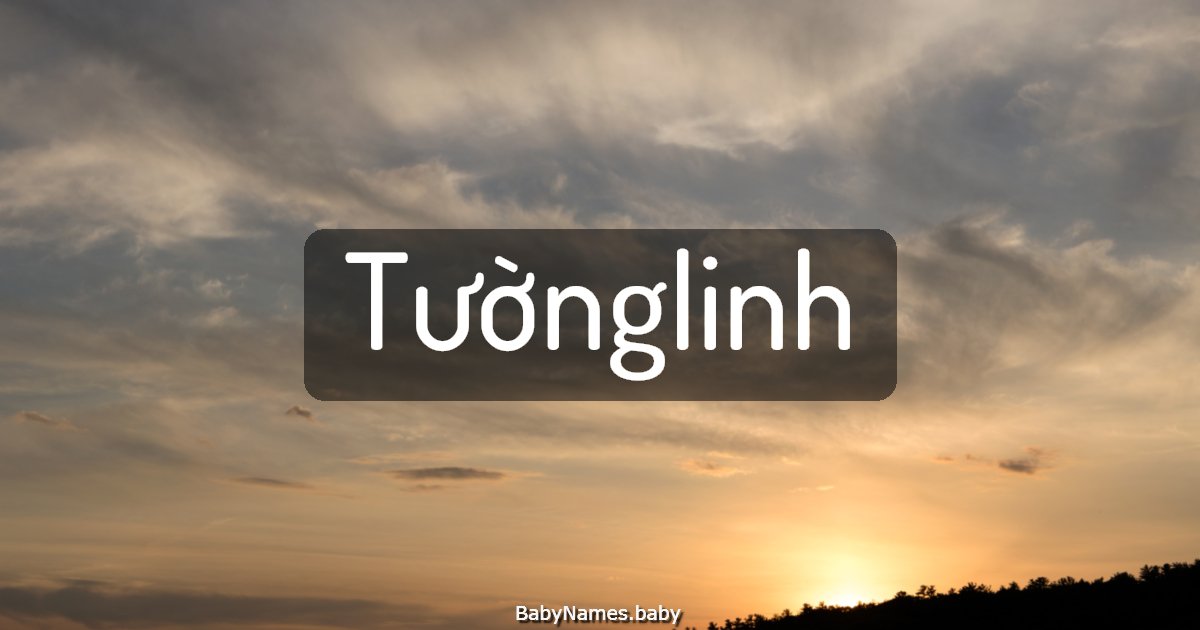 Tườnglinh