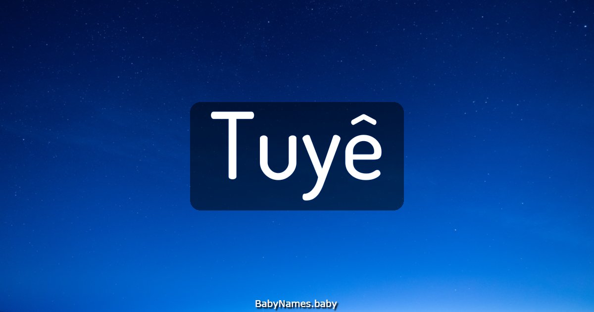 Tuyê