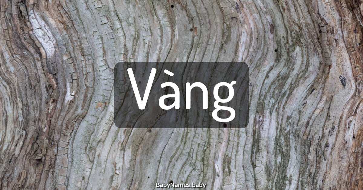 Vàng