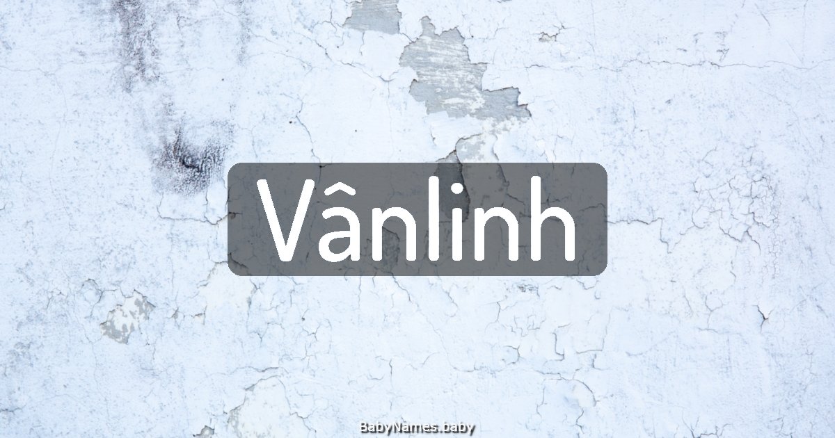 Vânlinh