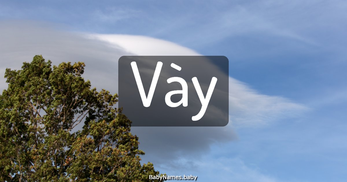 Vày