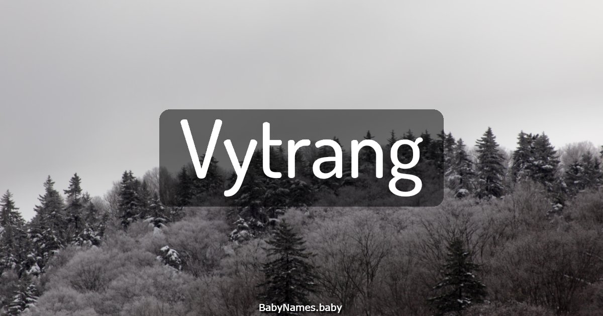 Vytrang